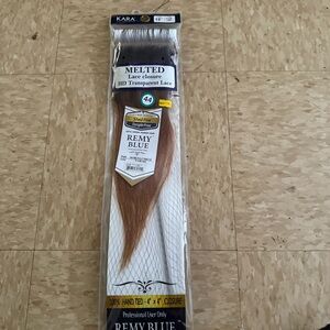 Kara Remy Blue Melted Lace Closure 12 inches Color T1B/30